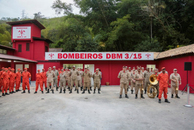 Destacamento de Bombeiro Militar de Areal é inaugurado
