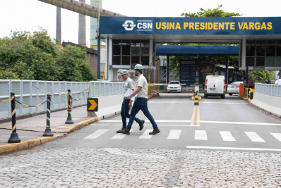 CSN gera um a cada quatro empregos com carteira assinada em Volta Redonda
