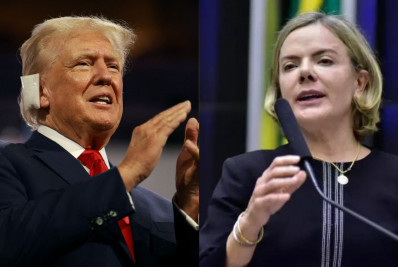 Nas redes sociais, Gleisi debocha de ataque a tiros sofrido por Trump