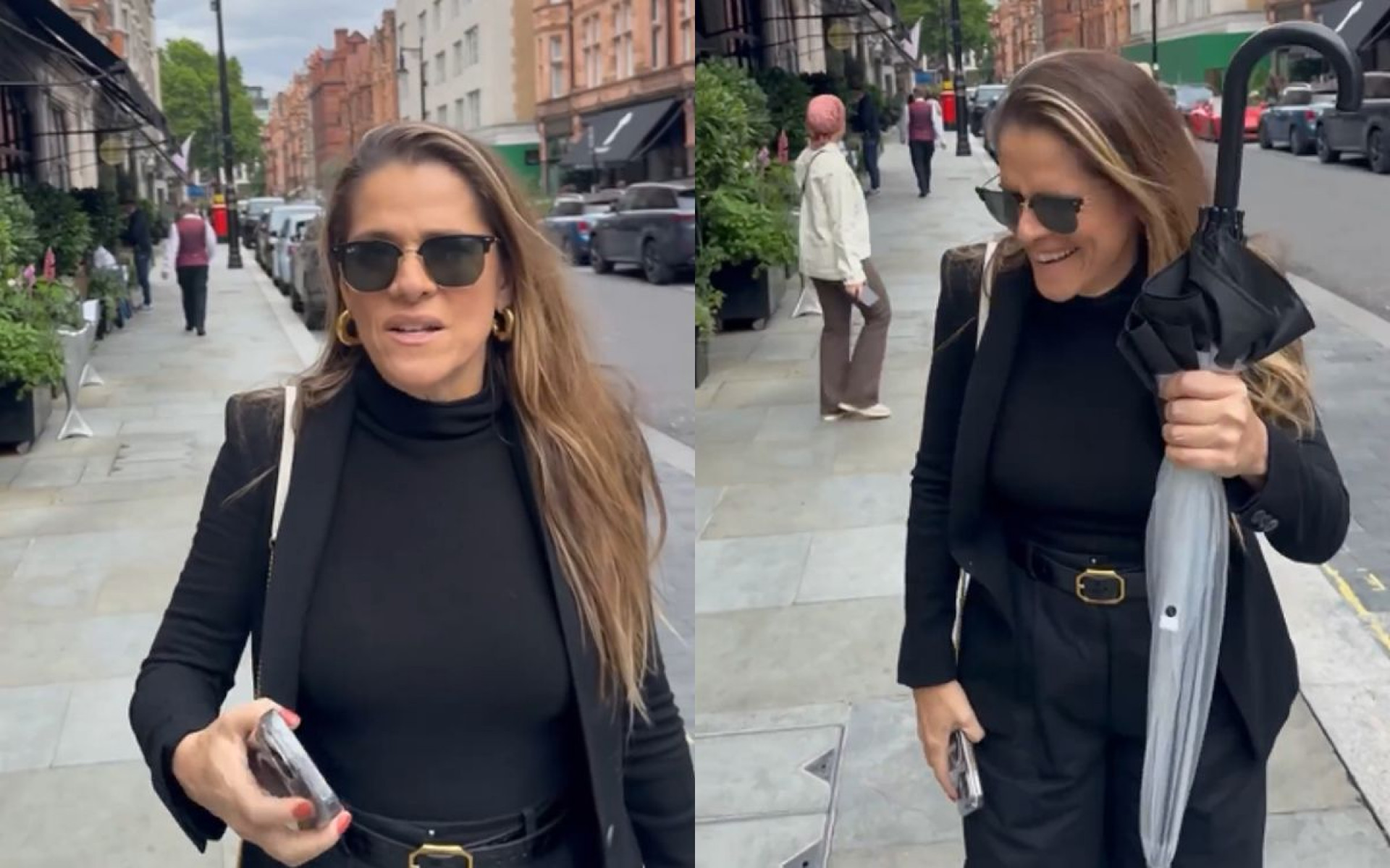 Mônica Martelli e Ingrid Guimarães contam primeiro perrengue da viagem à Londres - Reprodução / Instagram