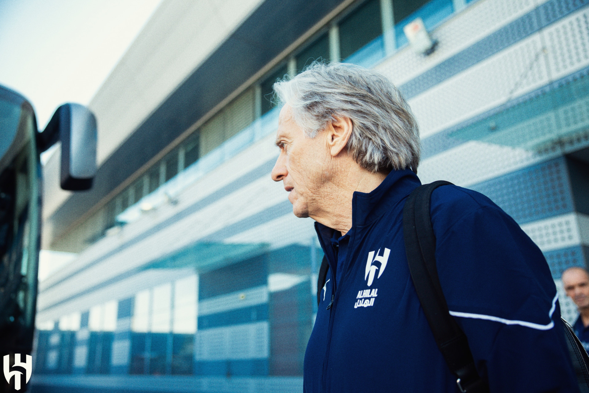 Jorge Jesus apareceu de visual novo na reapresenta&ccedil;&atilde;o do Al-Hilal - Divulga&ccedil;&atilde;o/Al-Hilal