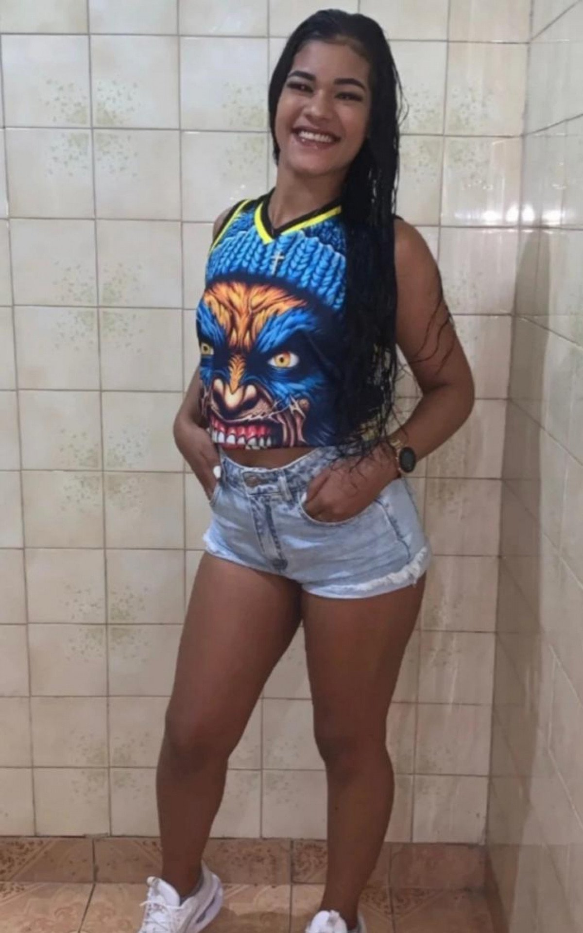 Corpo da jovem Camille Vitória Monteiro foi encontrado em uma mata na BR-116, Rodovia Rio-Magé - Reprodução / Arquivo Pessoal