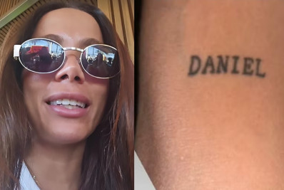 Anitta nega tatuagem que tenha feito tatuagem em homenagem a MC Daniel