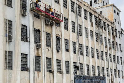 Prefeitura de Barra Mansa inicia reforma da fachada da sede administrativa