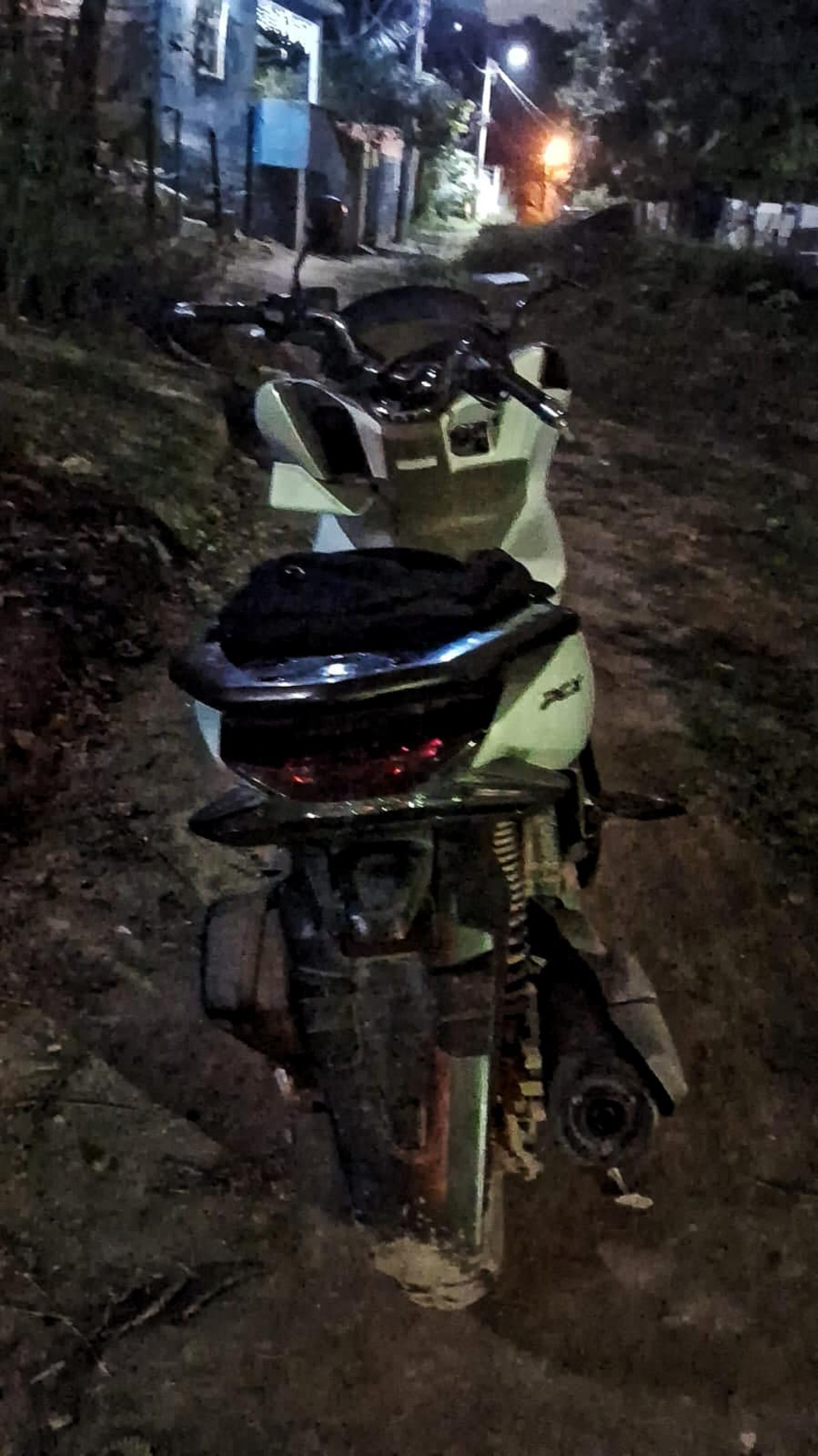 Motocicleta com chassi adulterado - Divulga&ccedil;&atilde;o / Dani Souza / 39&ordm; BPM