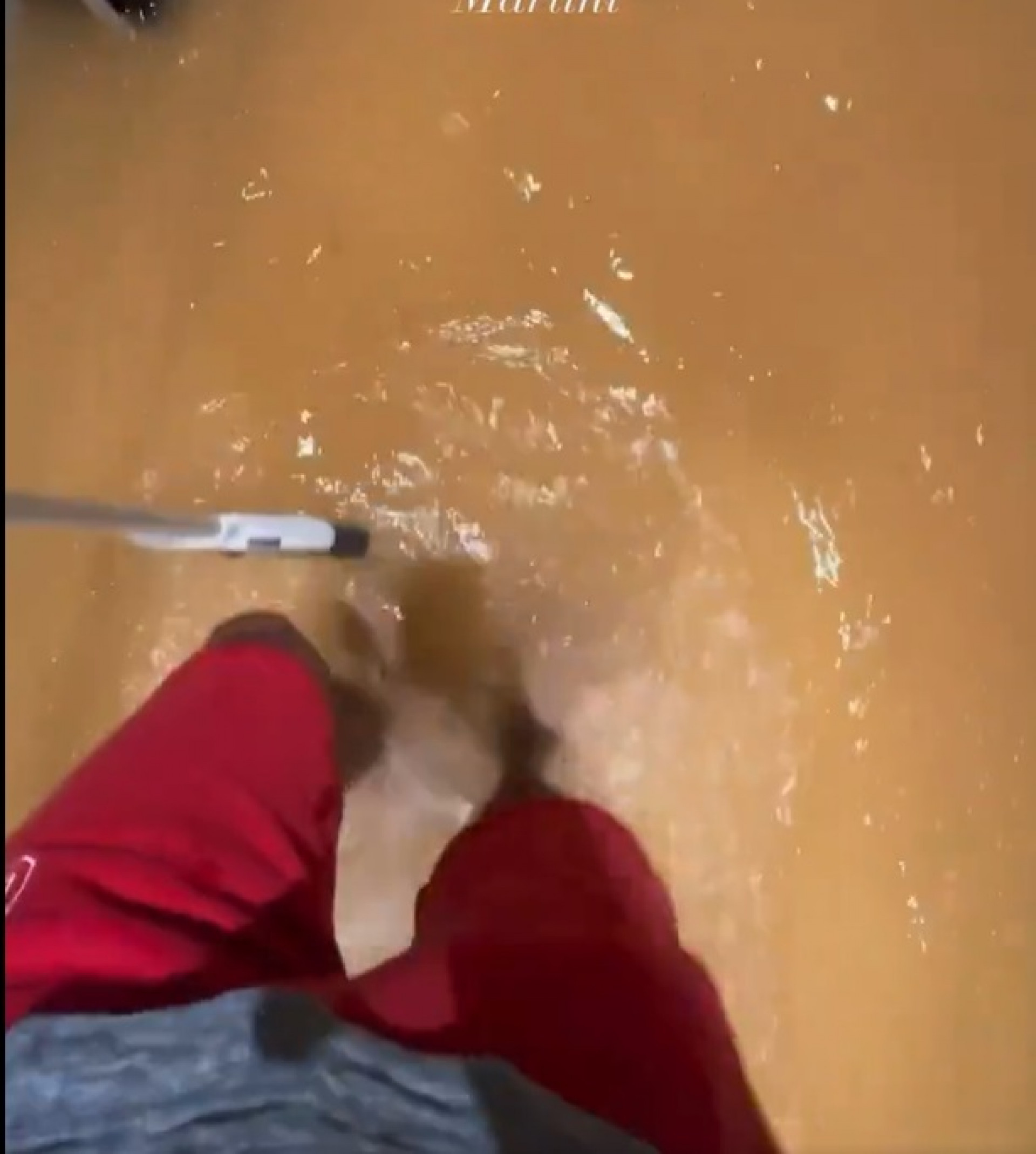 Drake publica vídeo de mansão sendo tomada pela água - Reprodução do Instagram