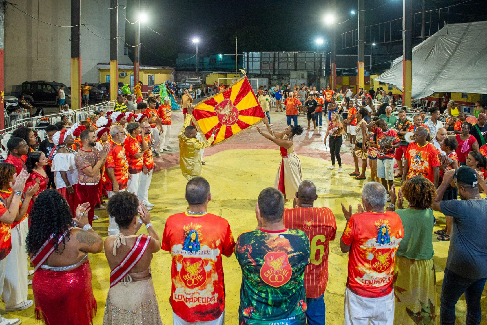 Quadra da Unidos de Lucas em festa - Eduardo Hollanda