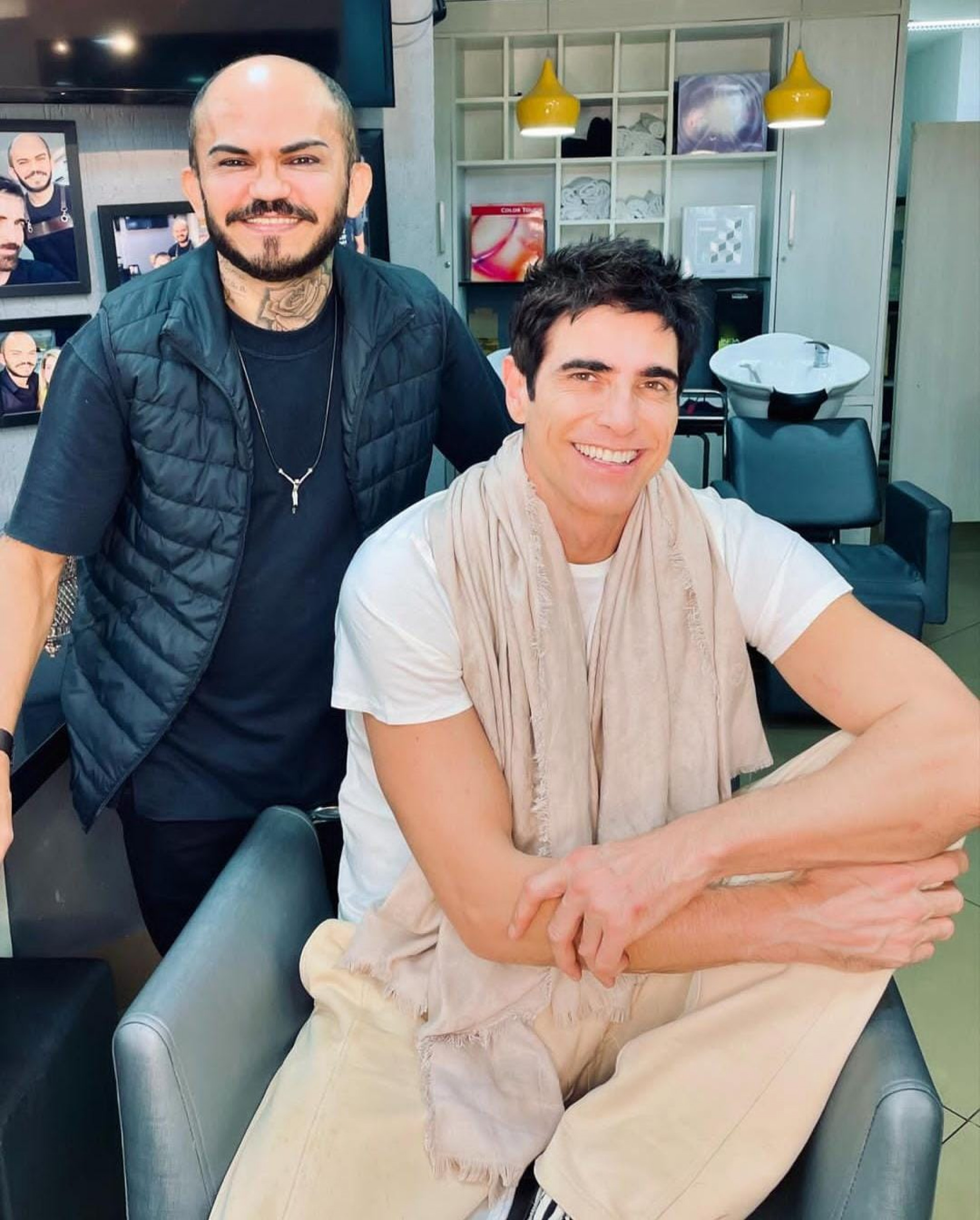 Silvano Nunes e Reynaldo Gianecchini - Reprodução / Instagram