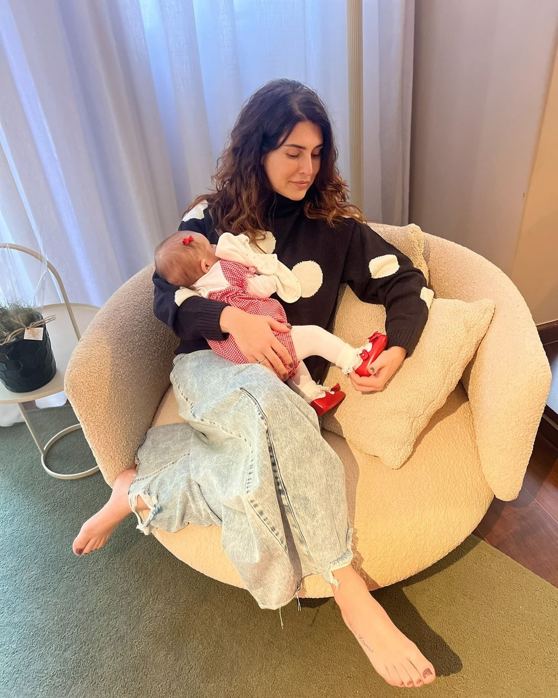 Fernanda Paes Leme celebra mesversário da filha - Reprodução