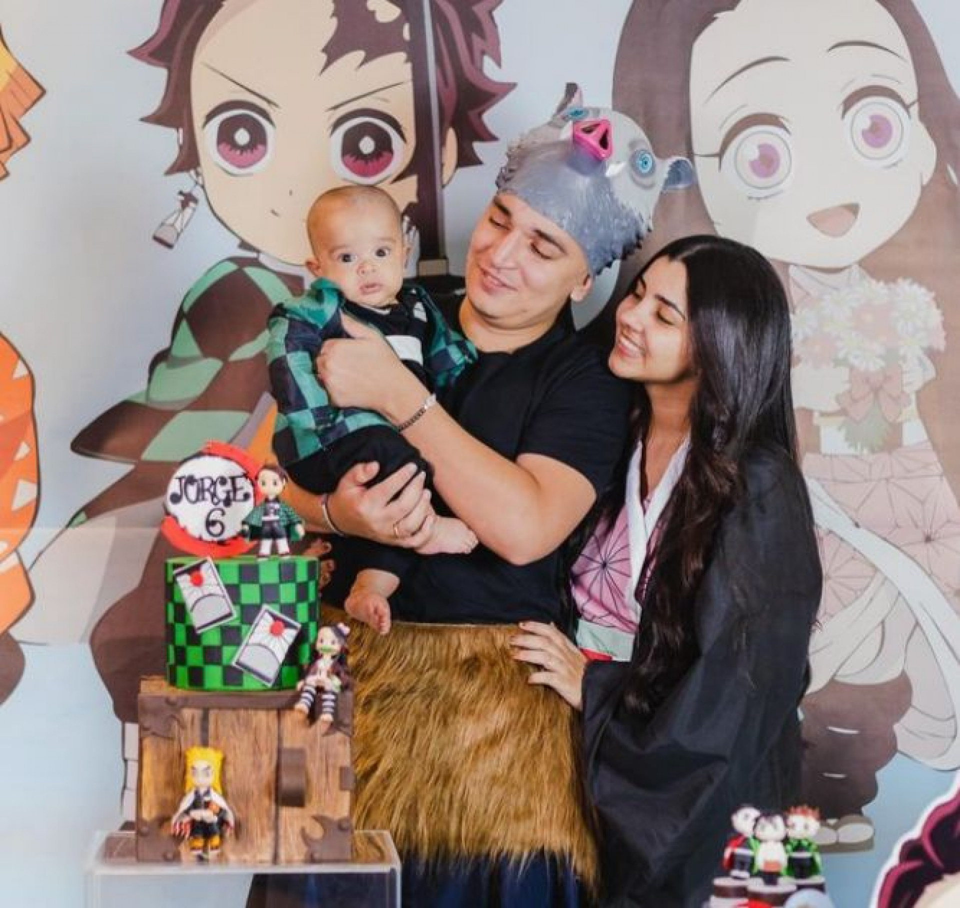 João Gomes faz festa temática para filho, Jorge, com Ary Mirelle  - Reprodução / Instagram