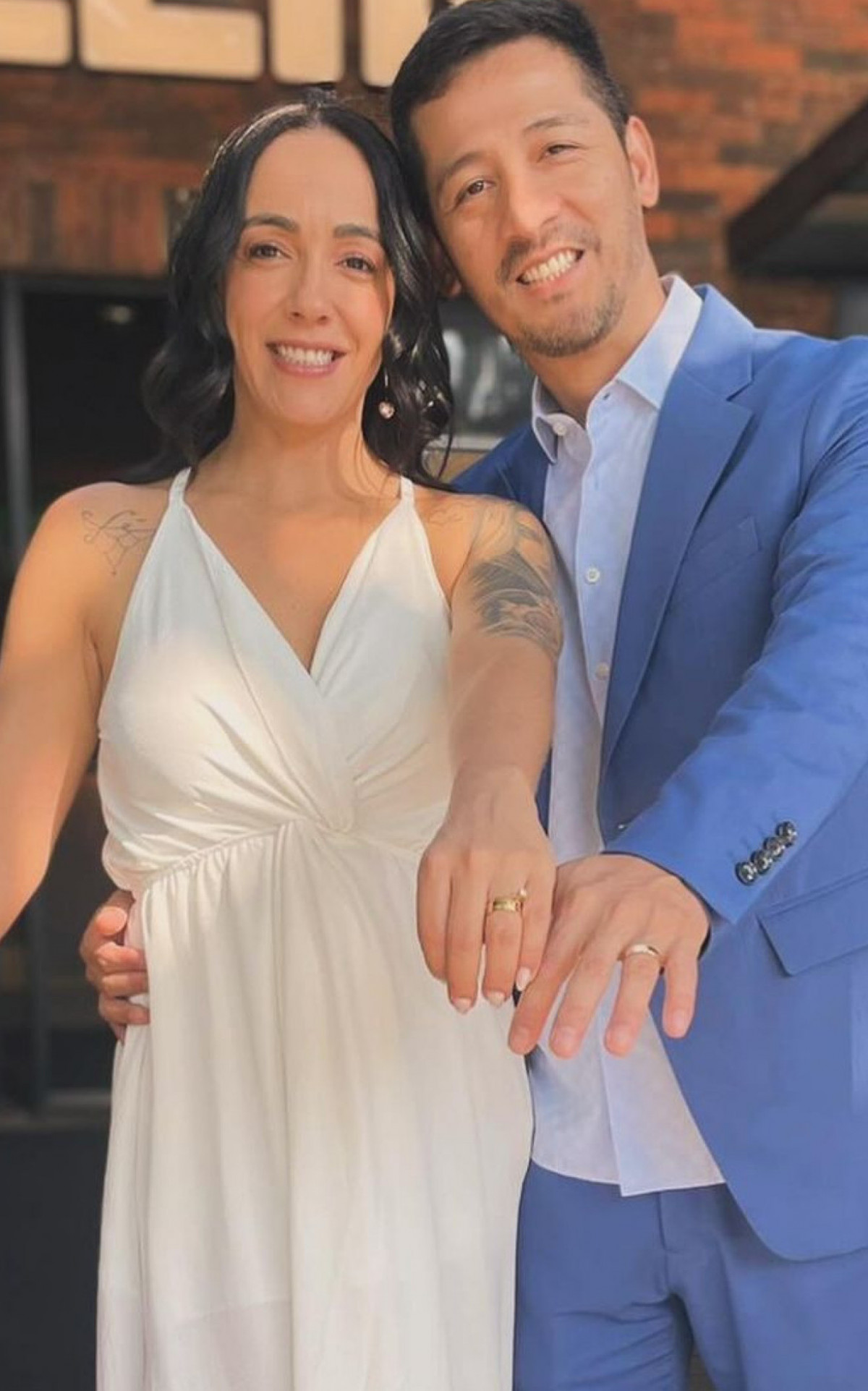 F&aacute;bio Toshiro tinha casado poucas horas antes de ser atropelado - Rede Social