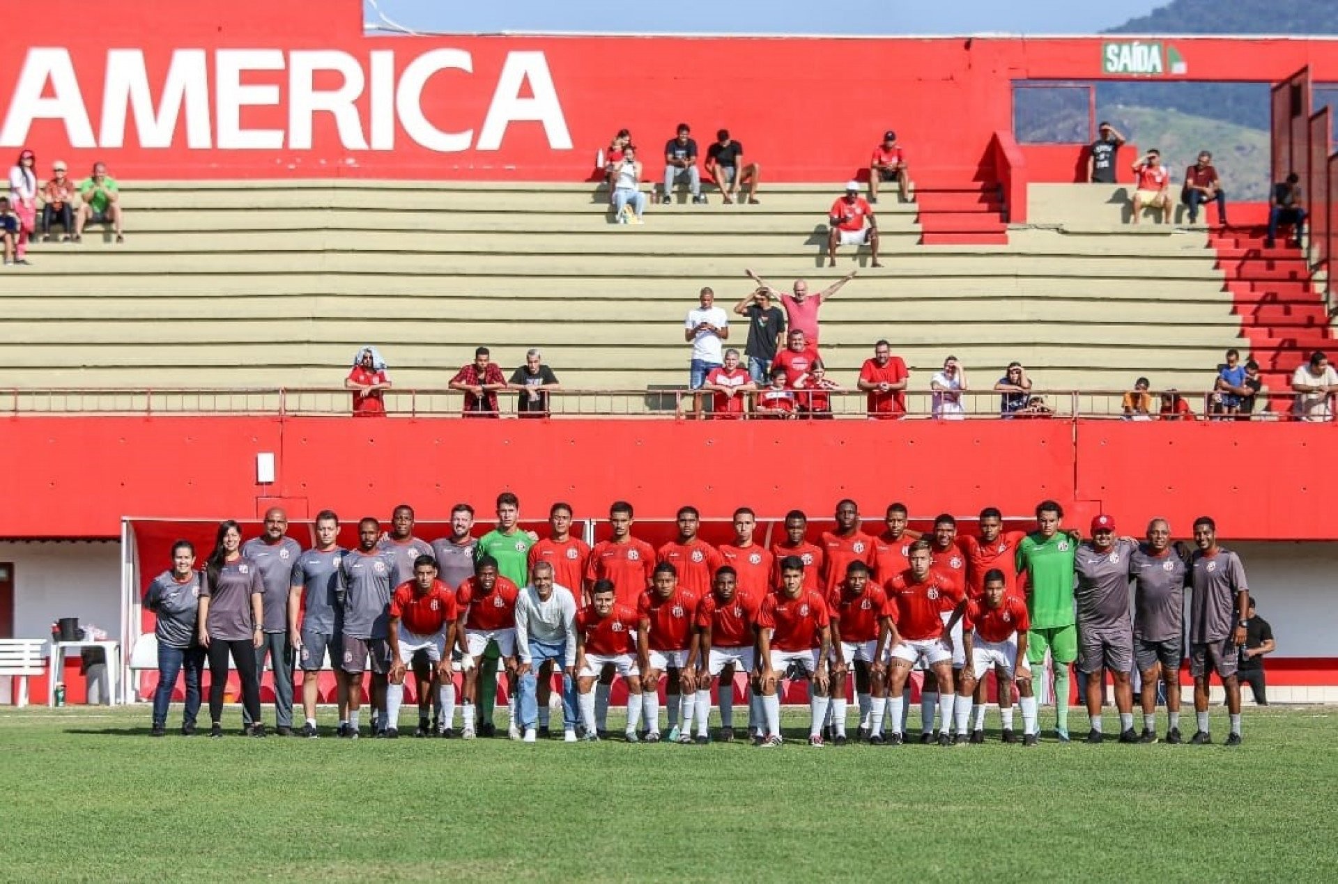 Equipe do América Sub - 20 - Divulgação