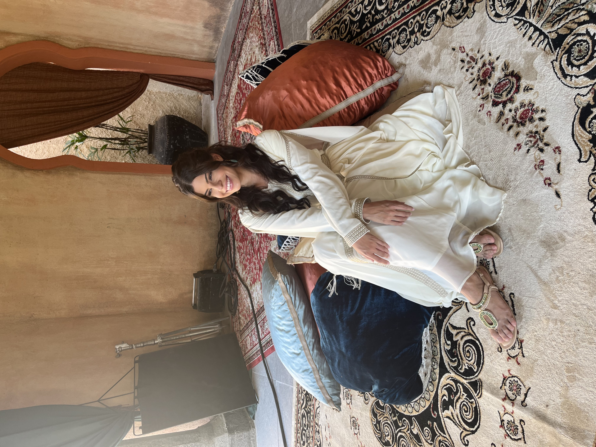 Julia Prado intepreta Amirah em Rainha da Pérsia, da Record TV - Arquivo pessoal