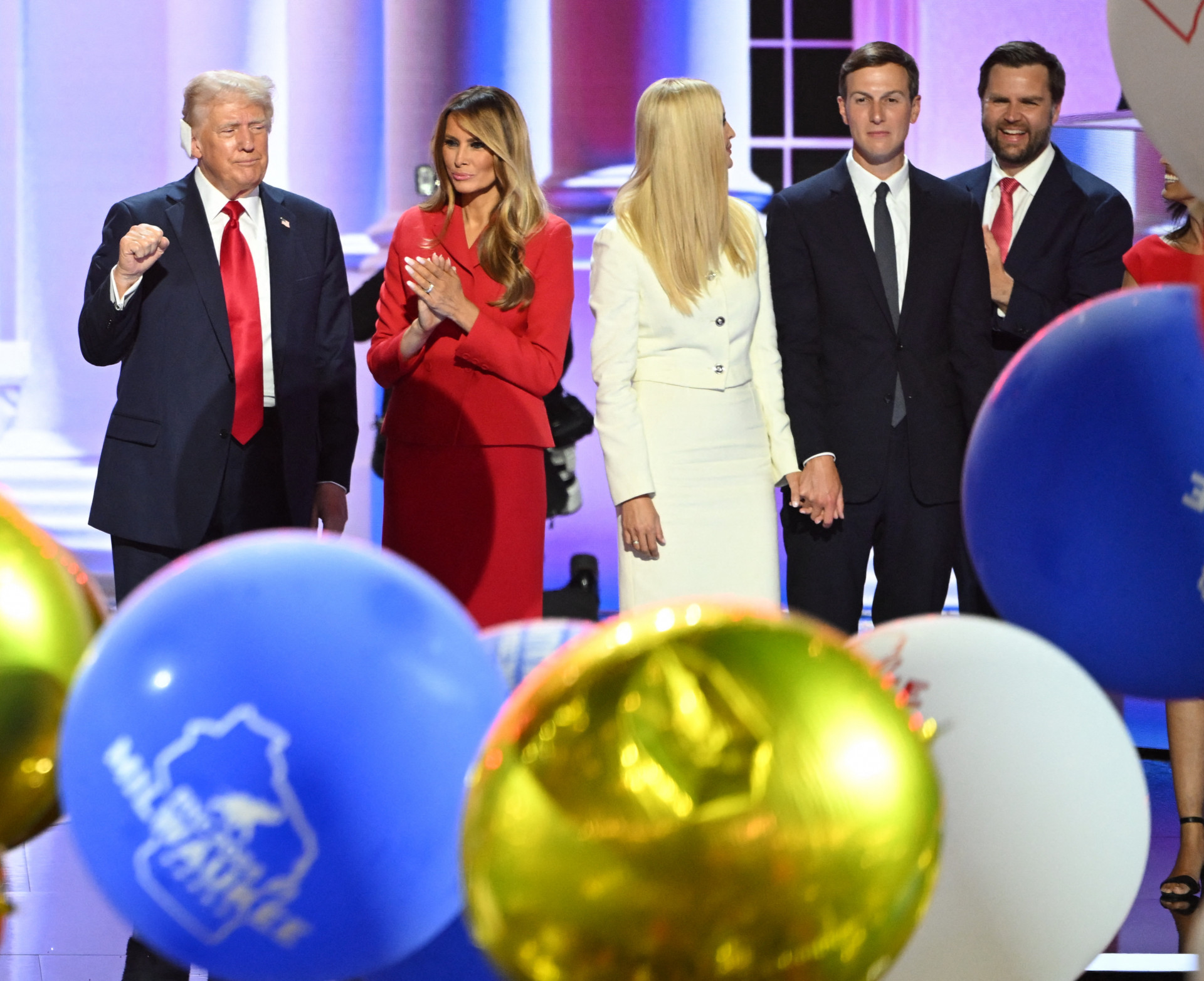 Donald Trump foi oficialmente nomeado candidato à presidência dos EUA - AFP