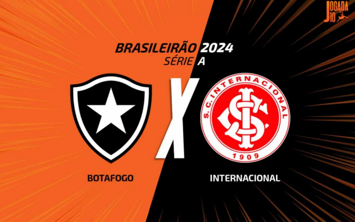 Botafogo x Internacional: onde assistir, escalações e arbitragem