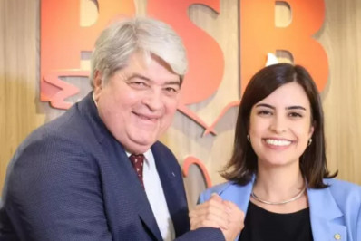 Tabata nega ter 'empurrado' Datena para o PSDB e diz que jornalista é 'grandinho'