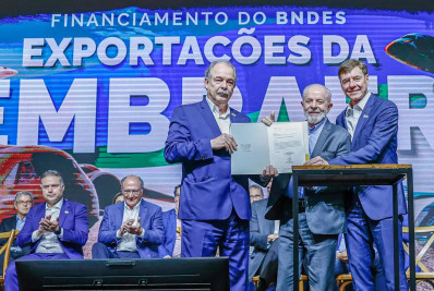 BNDES conclui financiamento para exportação de 32 jatos da Embraer