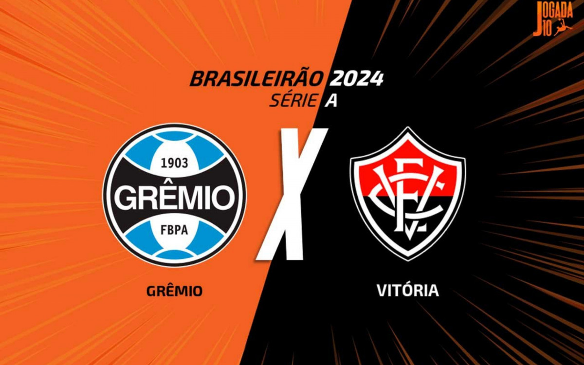 Grêmio x Vitória: onde assistir, escalações e arbitragem