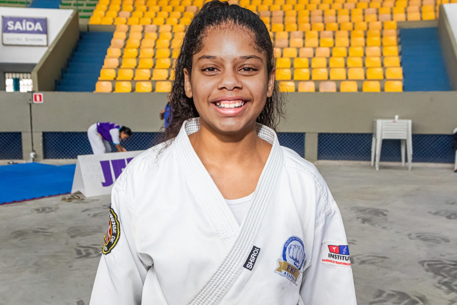 Ana Beatriz Nascimento, 15 anos, do Col&eacute;gio Estadual Ana Neri, em Mesquita - Ellan Lustosa / Divulga&ccedil;&atilde;o Seeduc
