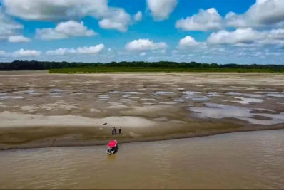 Seca na Amazônia faz cidade temer pela falta de comida e de remédios