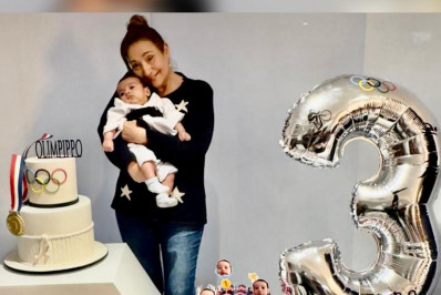 Sonia Abrão compartilha momentos com o neto