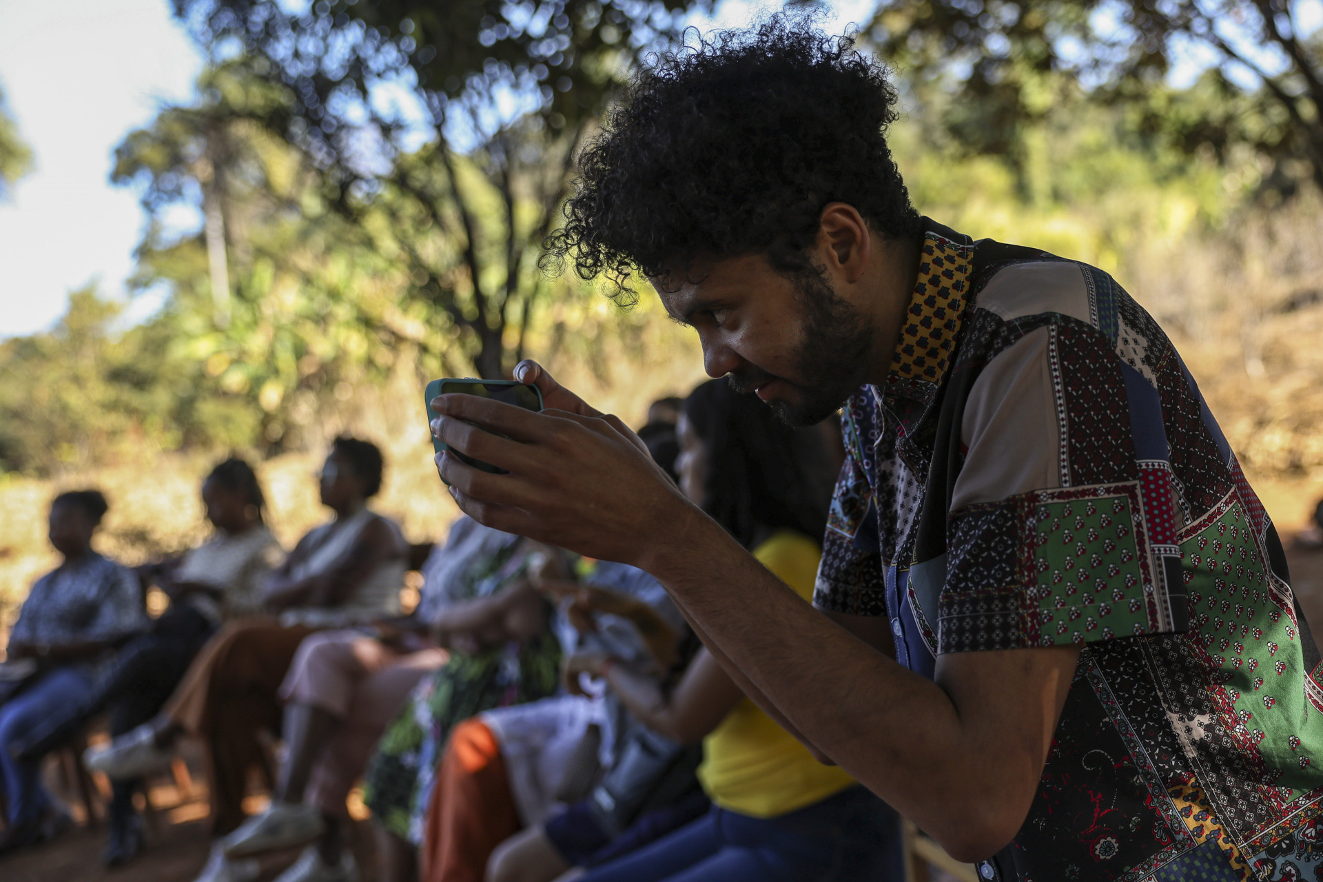 Walisson Braga, liderança jovem e morador do Quilombo Mesquita - Marcelo Camargo / Agência Brasil