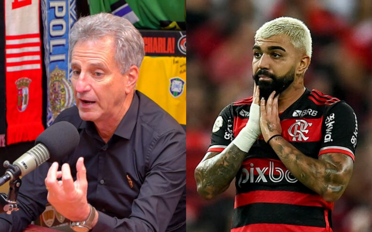 Rodolfo Landim é direto sobre negociação com Gabigol: &#8216;Ele controla a operação&#8217;