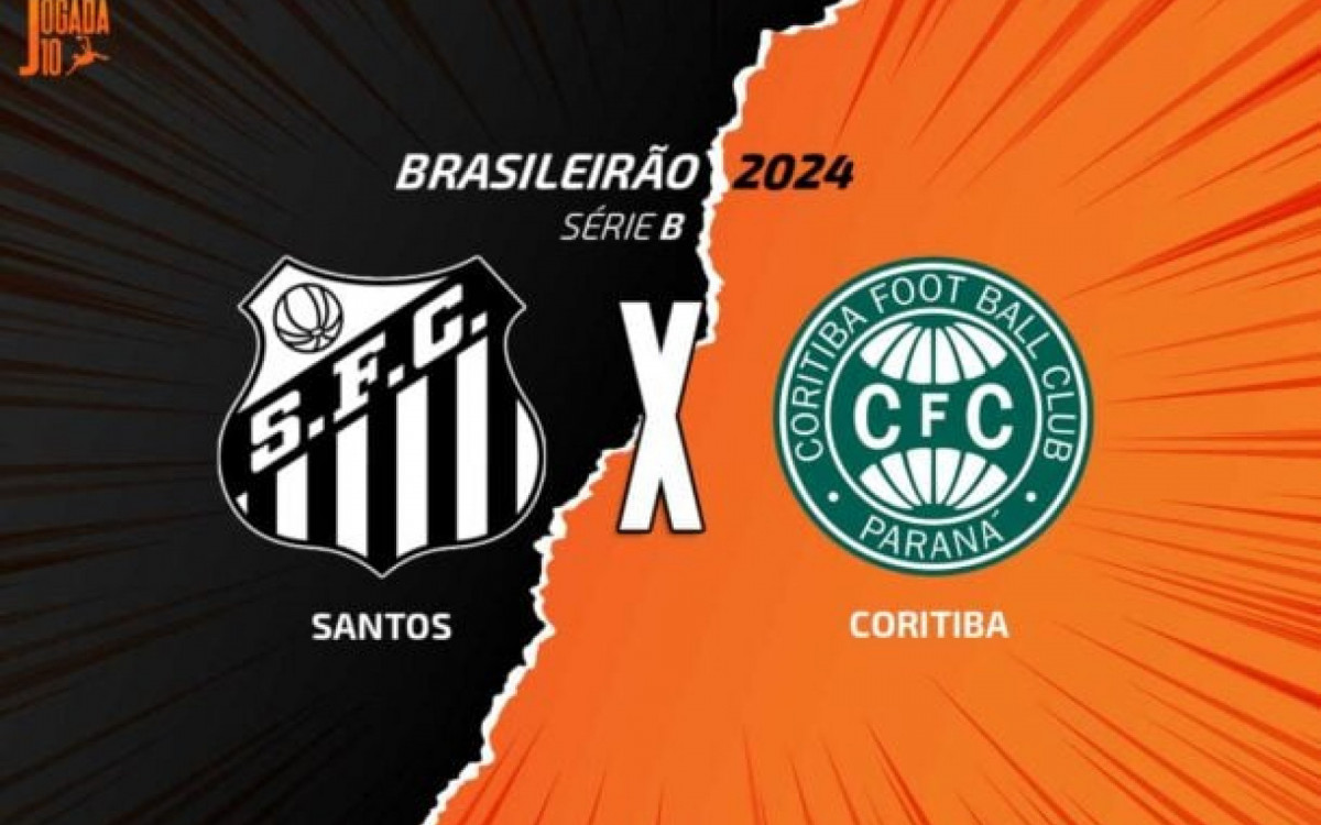 Santos x Coritiba, ao VIVO, com a Voz do Esporte, às 18h30