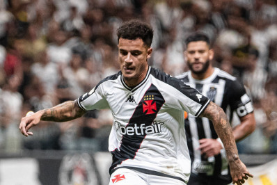 Coutinho, do Vasco, é duvida para clássico com o Flamengo
