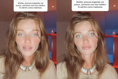 Cintia Dicker rebate críticas sobre o corpo: 'Eu sou muito feliz assim'