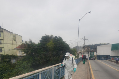 Saae realiza dedetização de três pontes de Barra Mansa