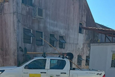 Balão de grandes proporções cai no Parque Estadual da Pedra Selada