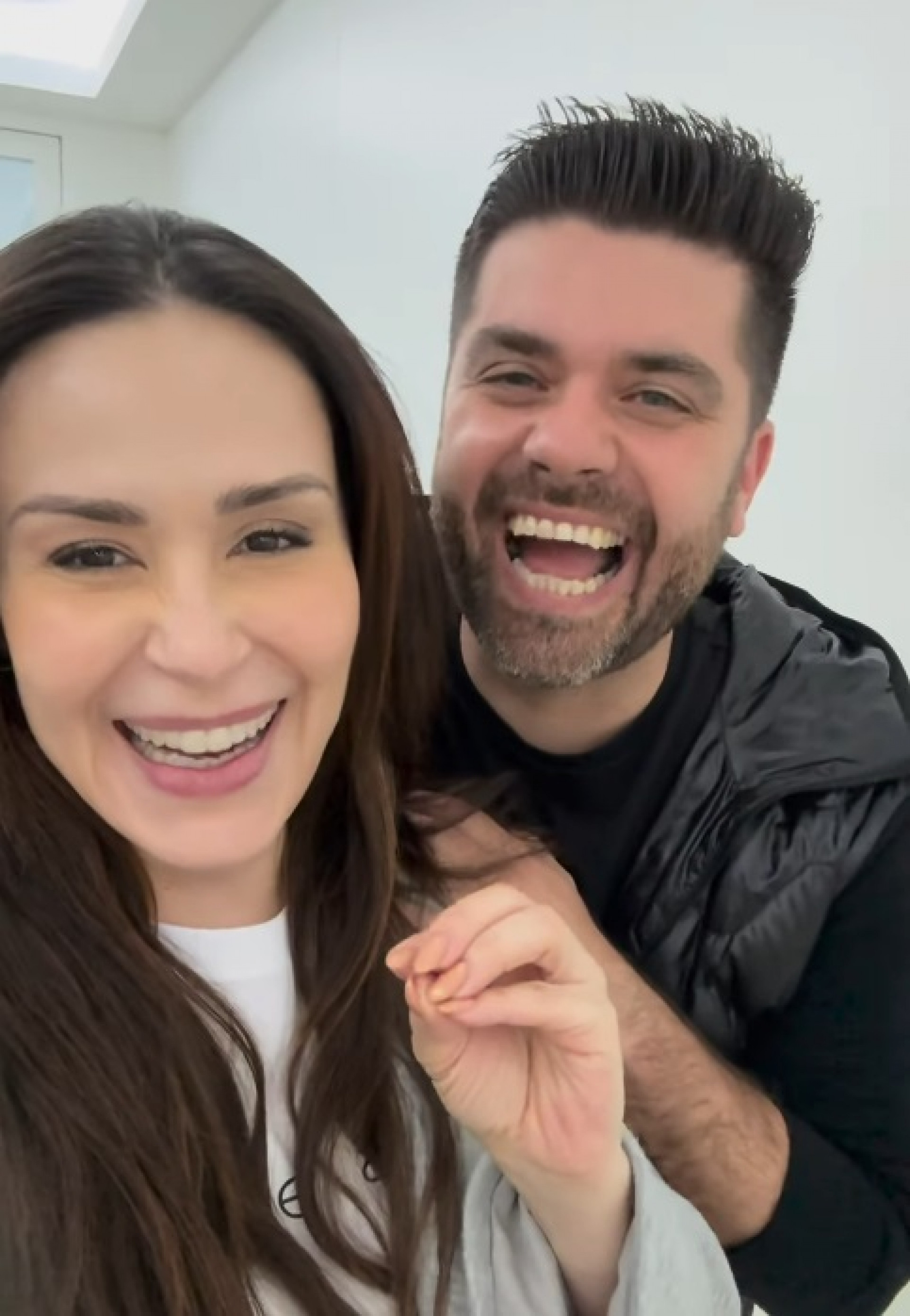 Nadja Haddad e o marido, Danilo - Reprodução do Instagram