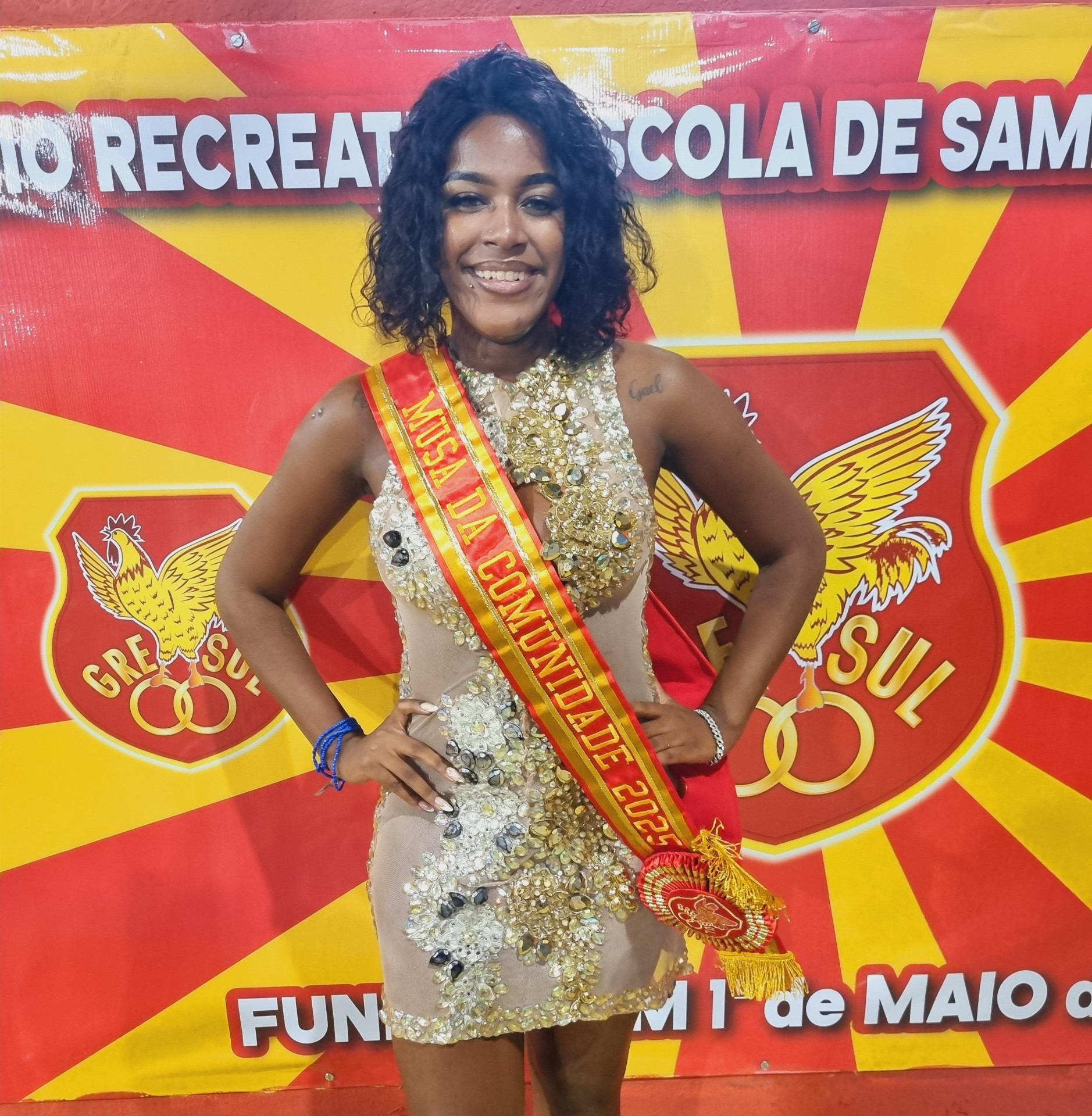 Mayara Cristina é a nova musa da Unidos de Lucas