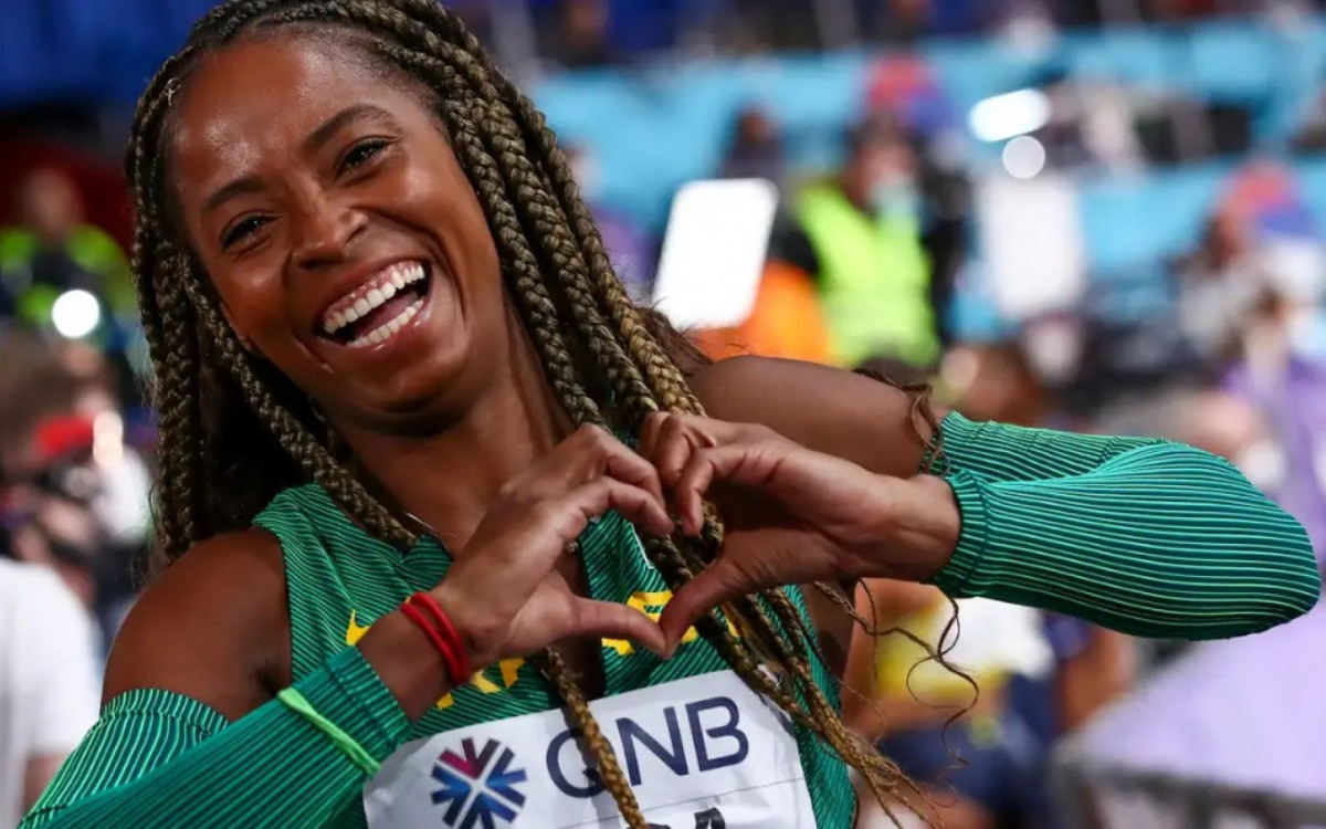 Carioca, velocista Vitória Rosa representará o Brasil na prova dos 100m