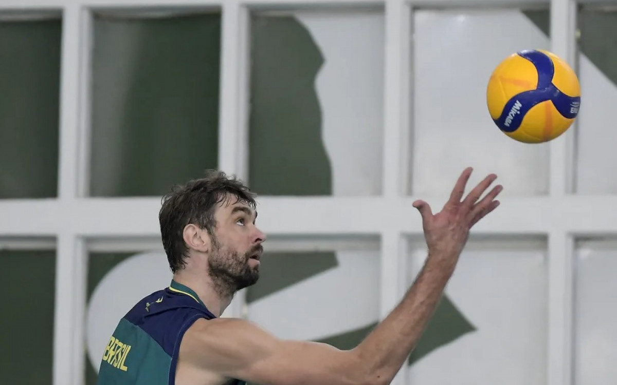 O central Lucão, do vôlei, deve fazer sua última participação em Jogos Olímpicos