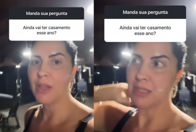 Grávida, Graciele Lacerda fala sobre planos de casamento com Zezé Di Camargo: 'A gente vai esperar'