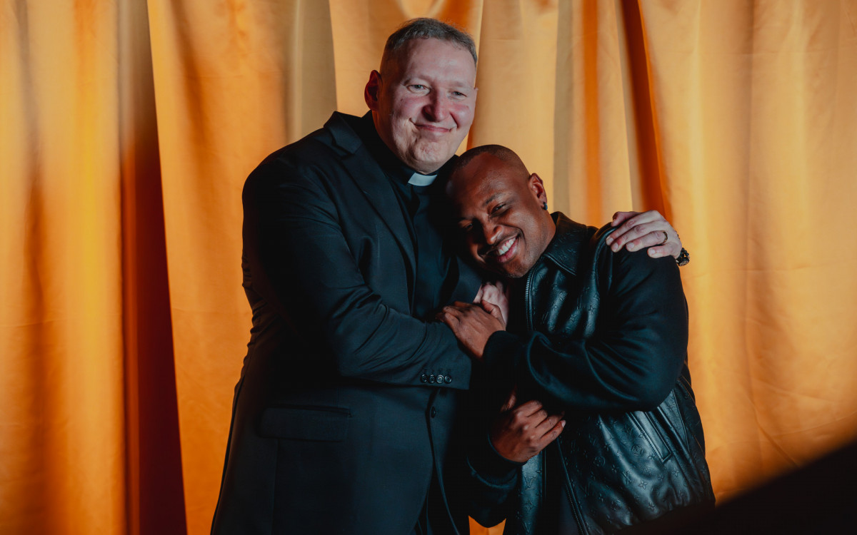 Padre Marcelo Rossi e Thiaguinho  - Divulgação