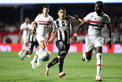 Vídeo: veja os melhores momentos do empate do Botafogo com o São Paulo
