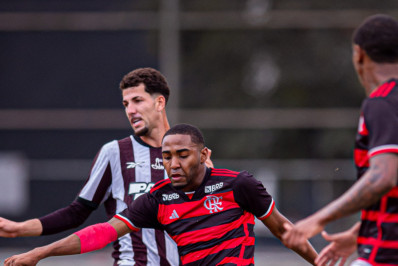 Lorran retorna ao sub-20 e marca gol em vitória do Flamengo sobre o Botafogo