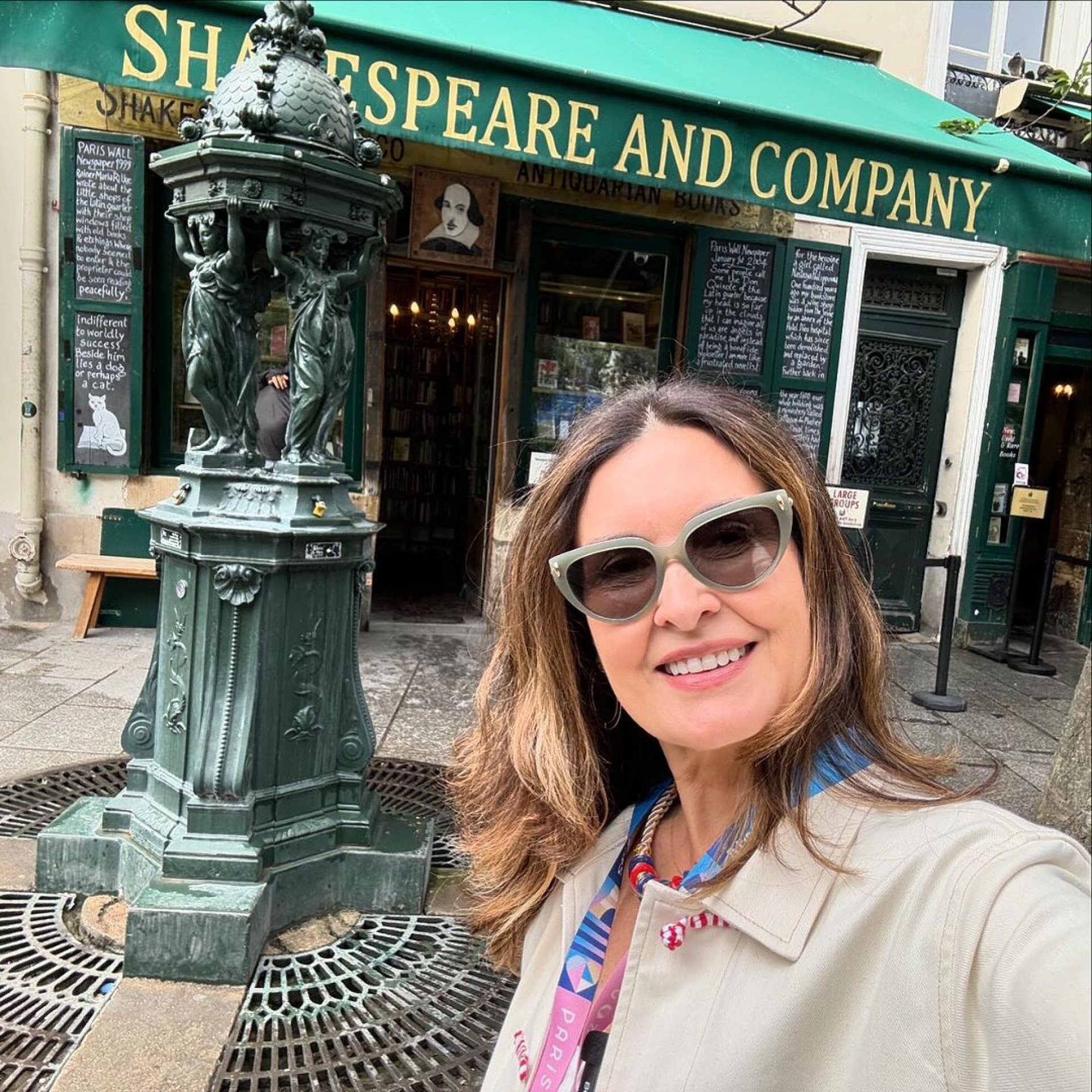 Fátima Bernardes está em Paris para cobrir os Jogos Olímpicos - Reprodução / Instagram