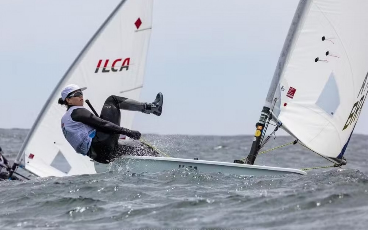 Velejadora carioca Gabriela Kidd disputará a Olimpíada de Paris na categoria Laser Radial