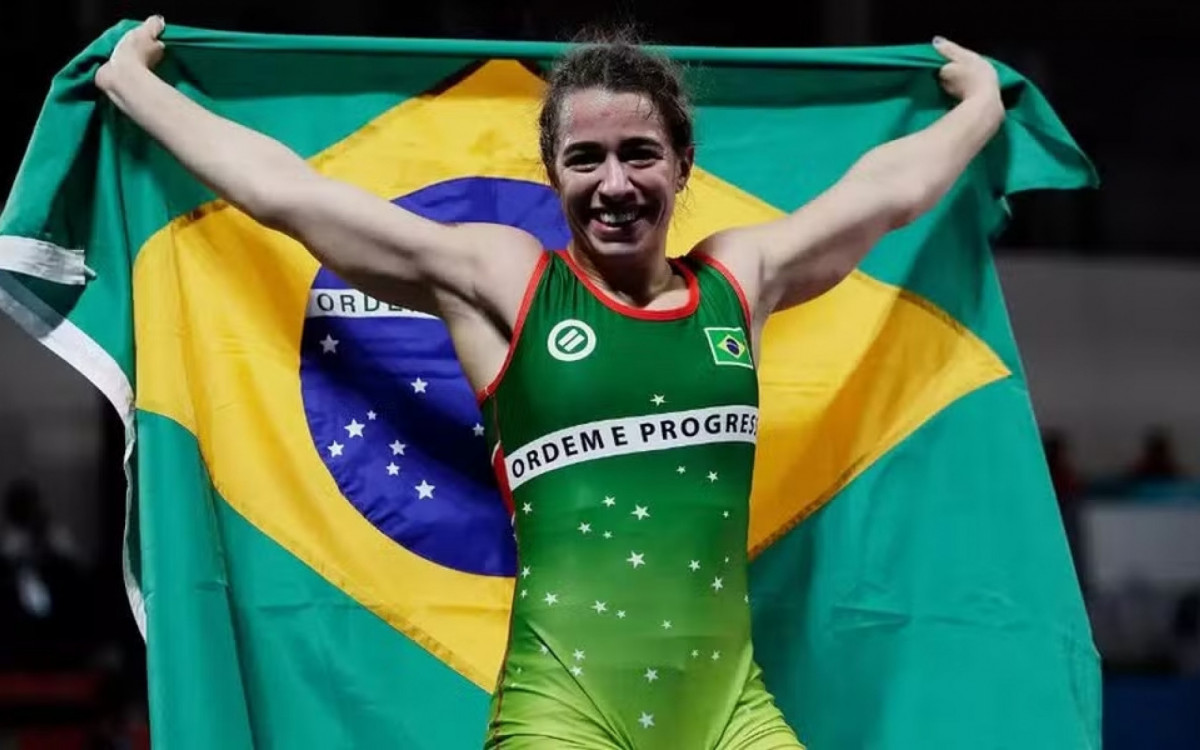 Giulia Penalber, carioca que representará o Brasil no Wrestling