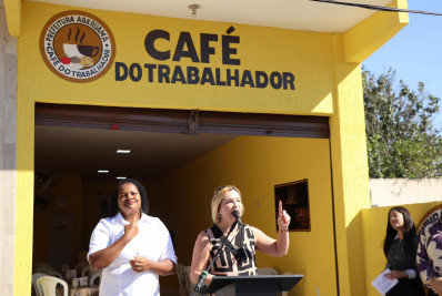 Trabalhadores de Araruama ganham nova unidade do Café do Trabalhador na Fazendinha