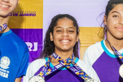 Mesquitense conquista o lugar mais alto do pódio nos Jogos Escolares do Rio de Janeiro