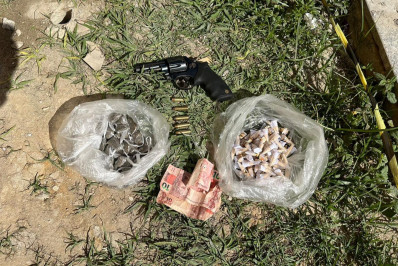 Suspeito é preso com revólver e drogas no bairro Boa Sorte, em Barra Mansa