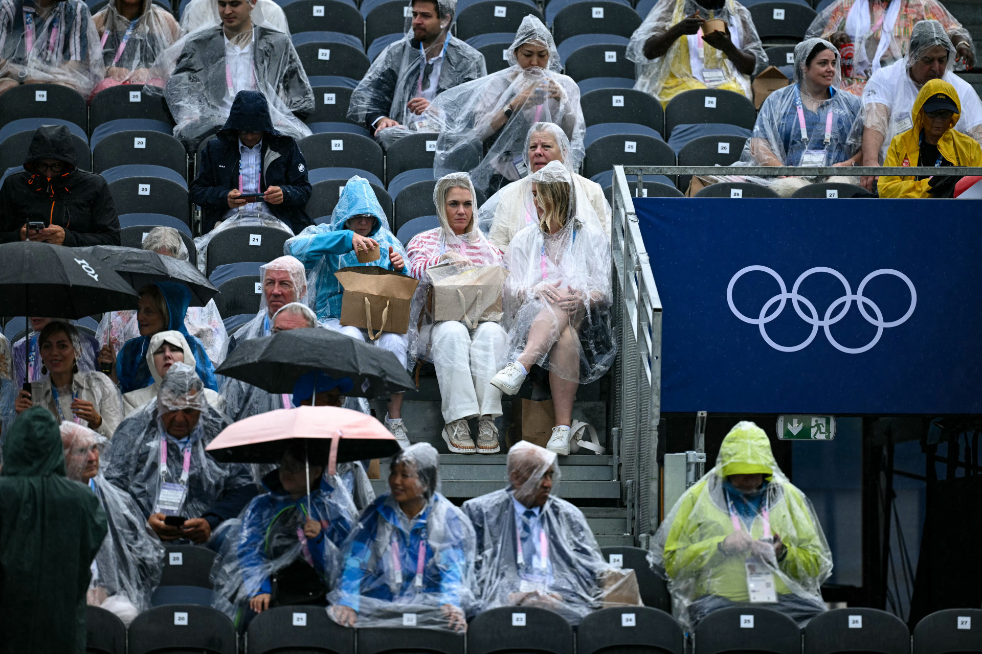 Abertura dos Jogos de Paris deve acontecer com chuva - AFP