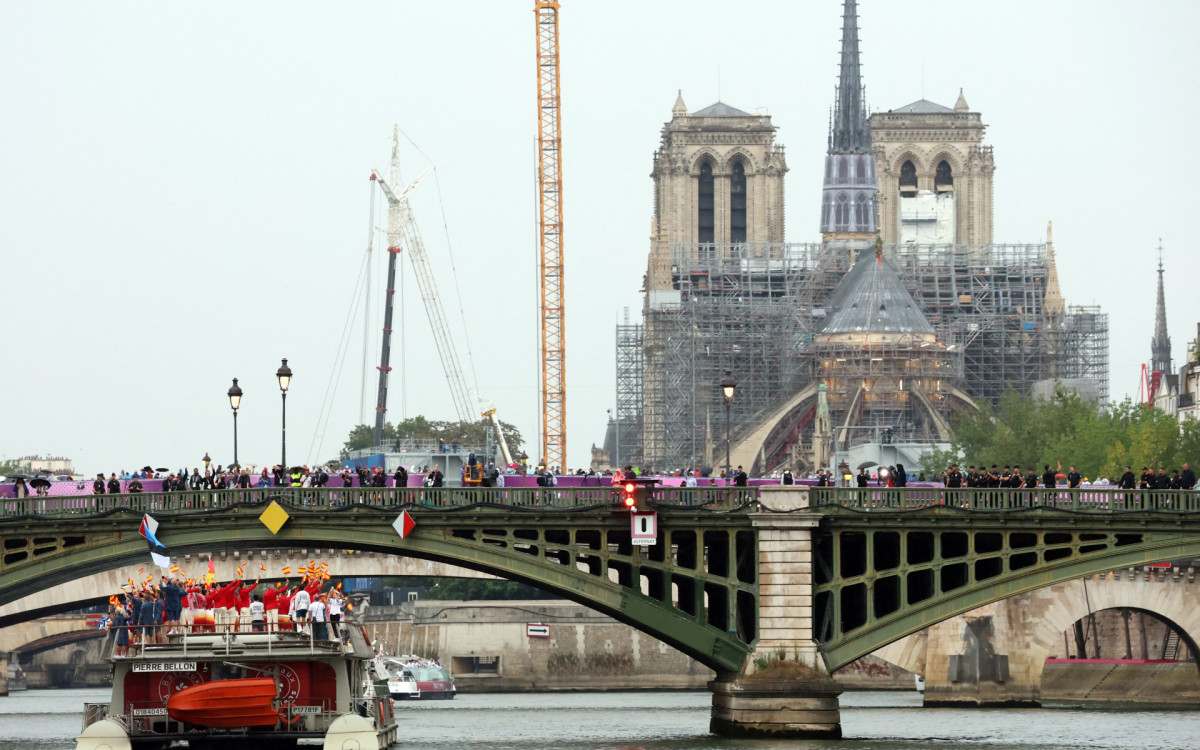 Cerimônia de abertura dos Jogos Olímpicos de Paris 2024