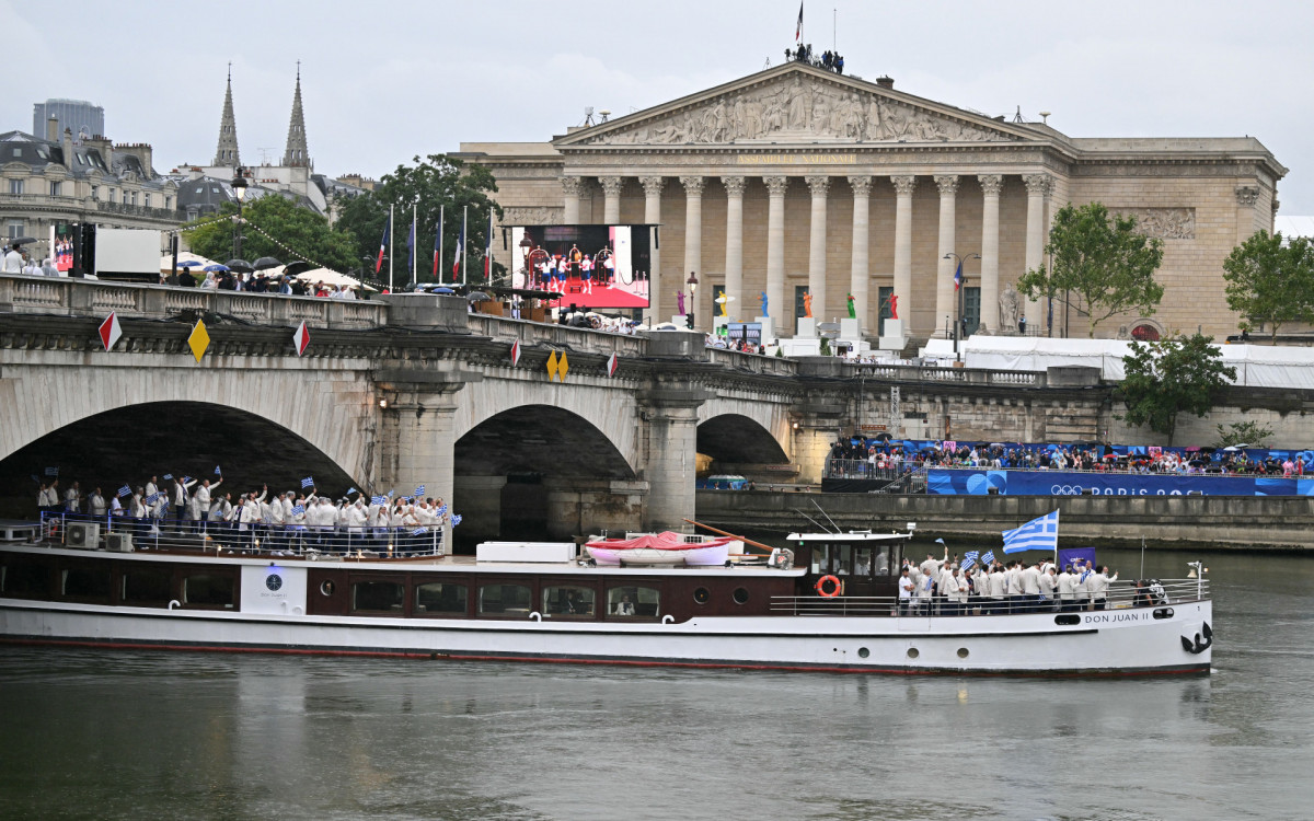 Cerimônia de abertura dos Jogos Olímpicos de Paris 2024