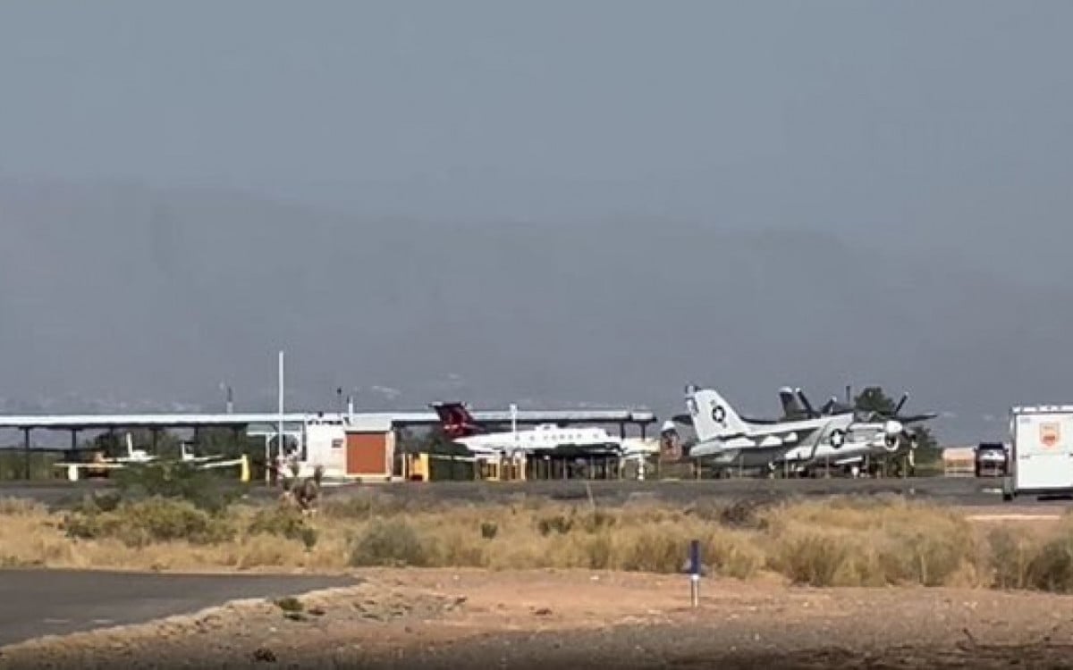 Agentes americanos aguardavam avião com dupla mexicana em aeroporto do Texas - Reprodução / Internet
